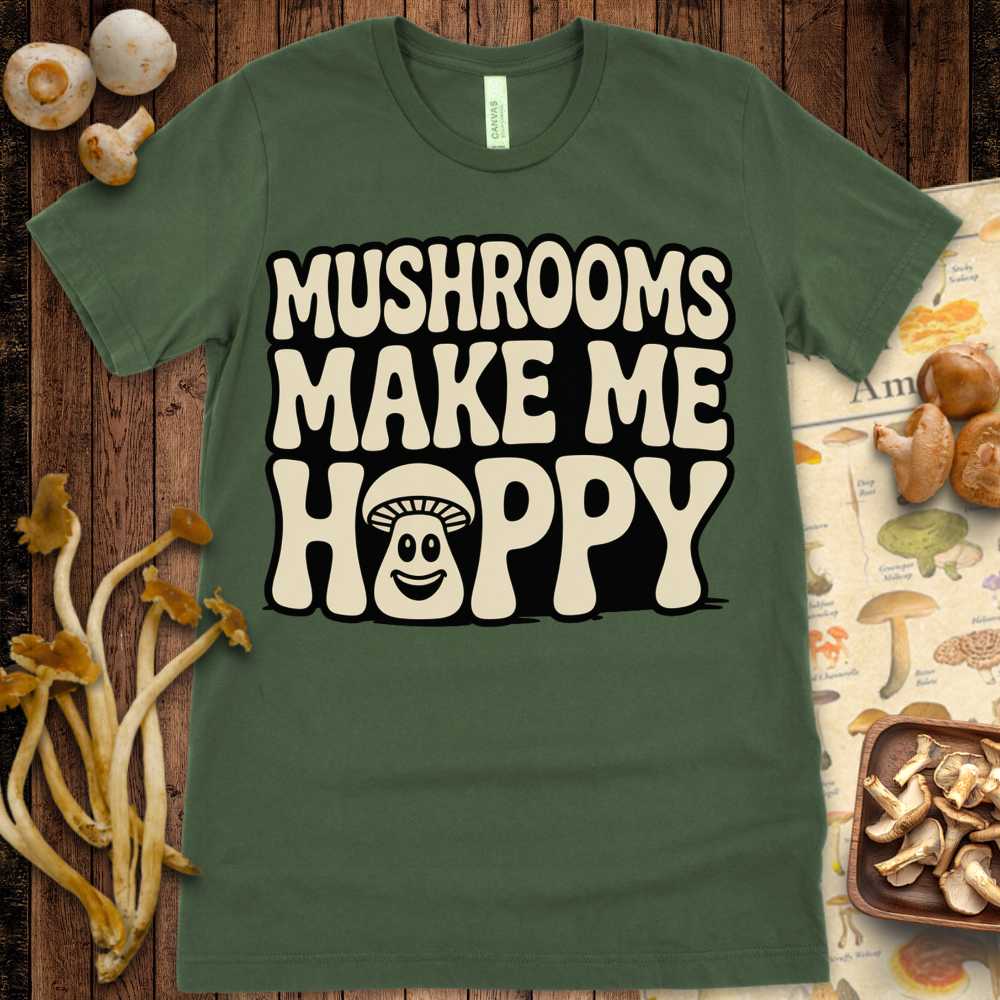 Happy Mushroom Mood Tee