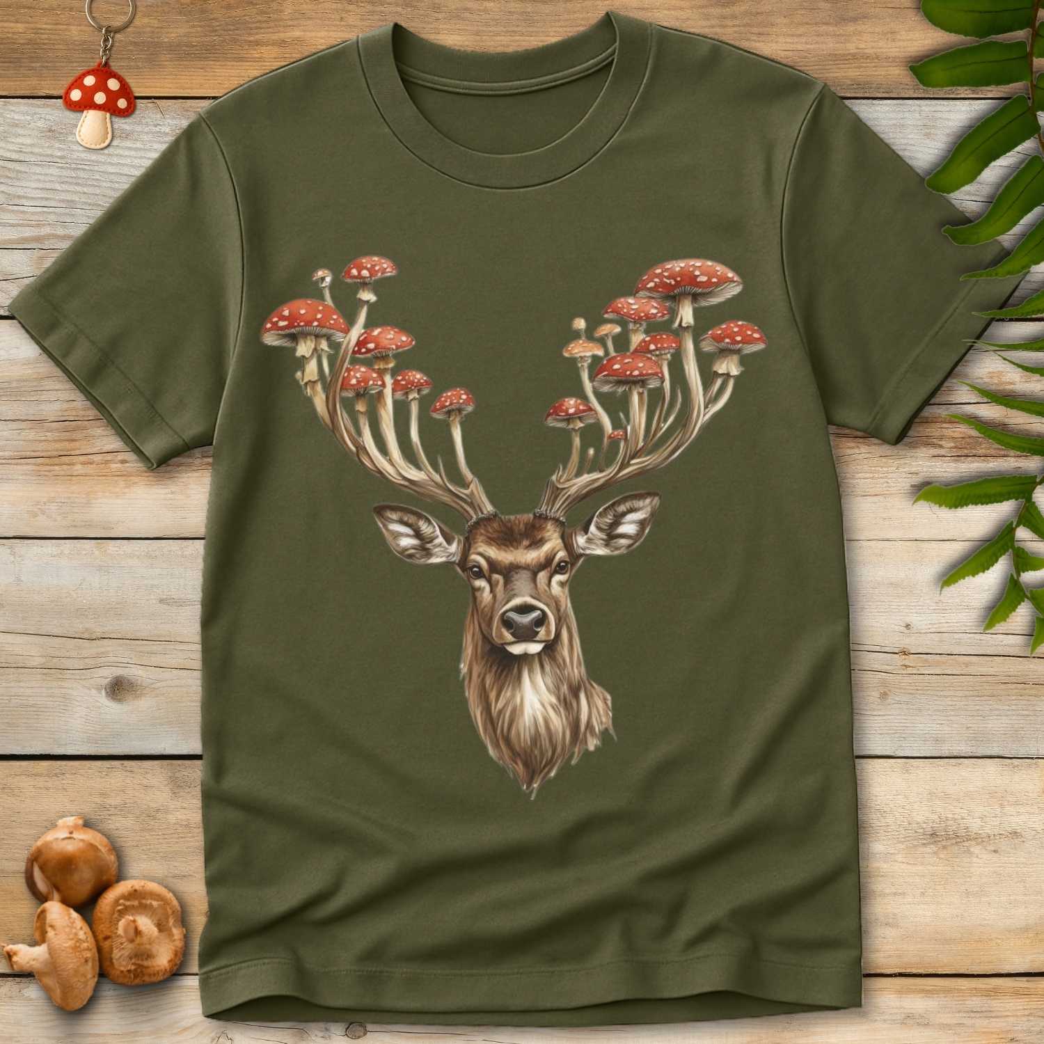 Stagshroom Antlers Tee