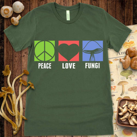 Peace Love Fungi Tee