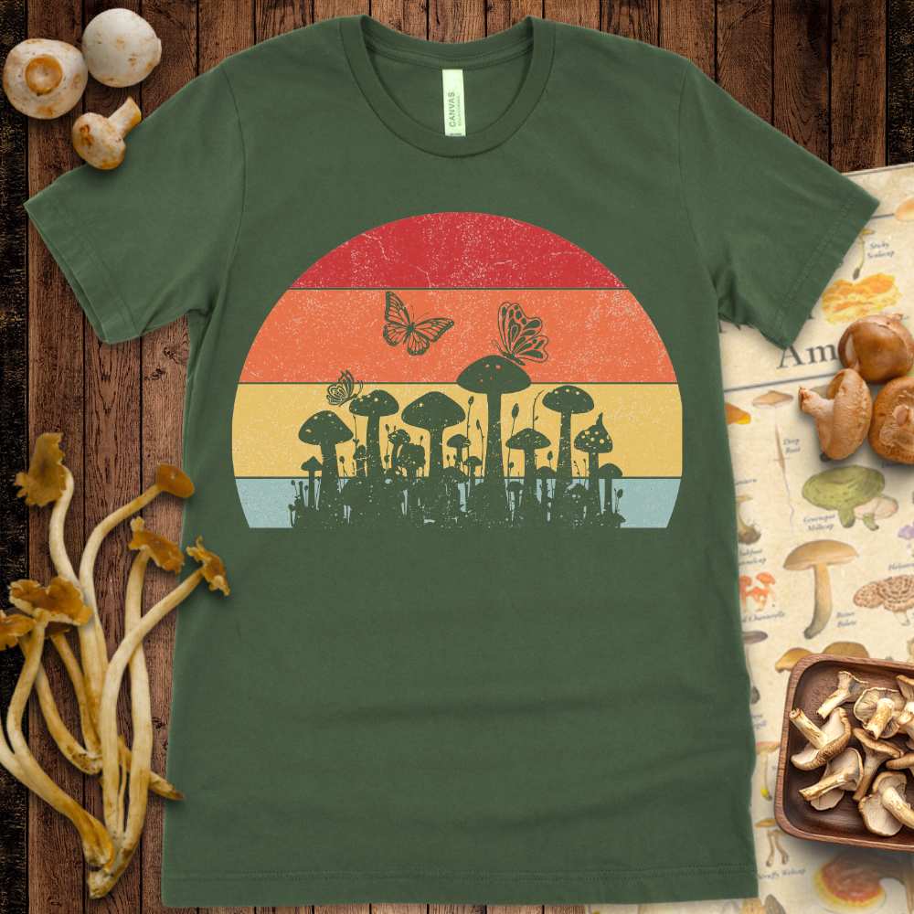 Sunset Butter Flies Tee