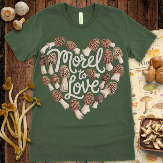Morel To Love Heart Tee