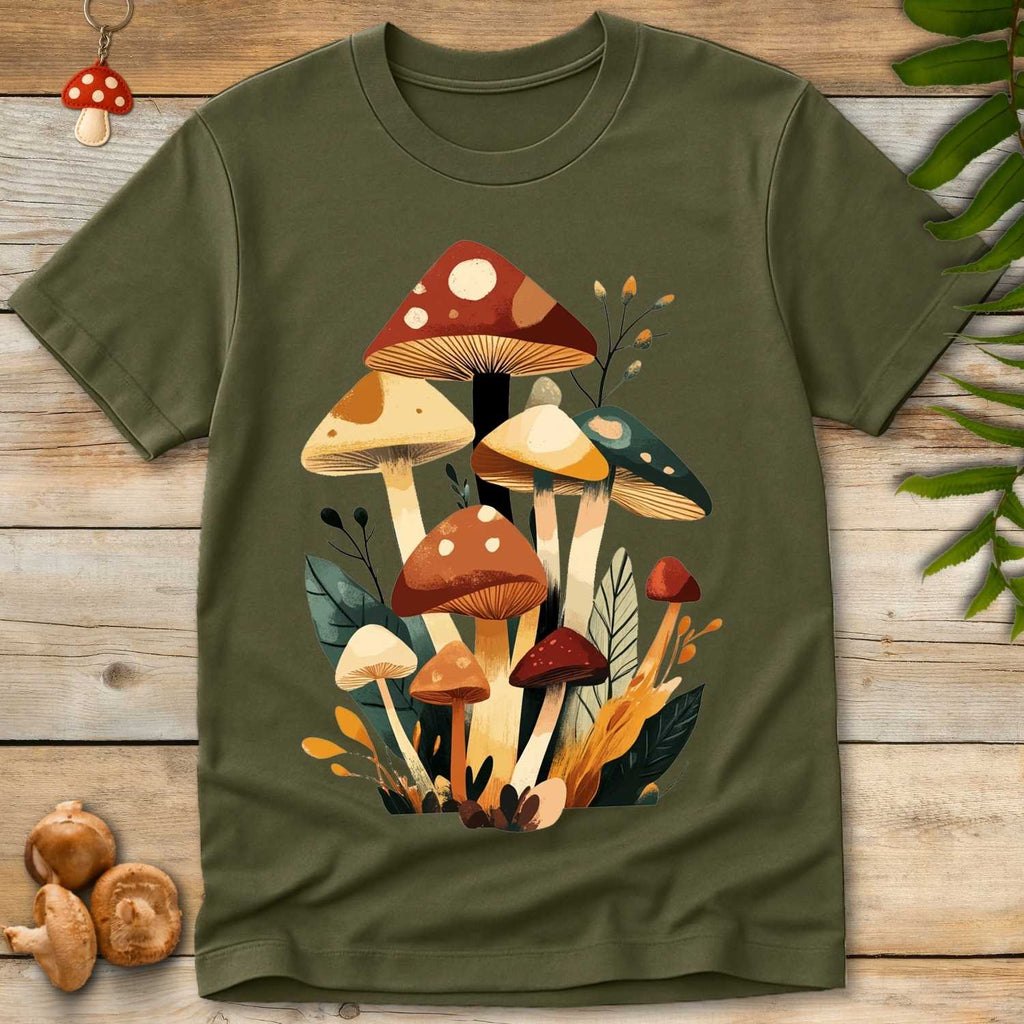 Cubism Flora Fungi Tee
