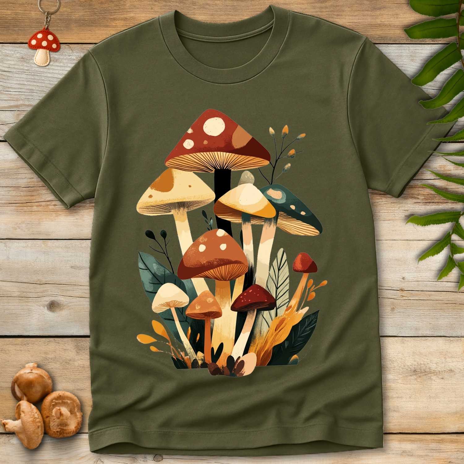 Cubism Flora Fungi Tee