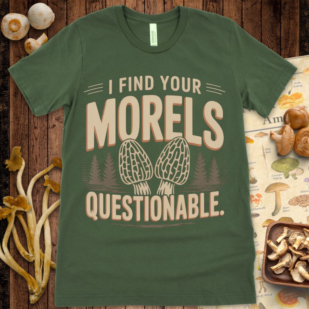 Questionable Morels Tee