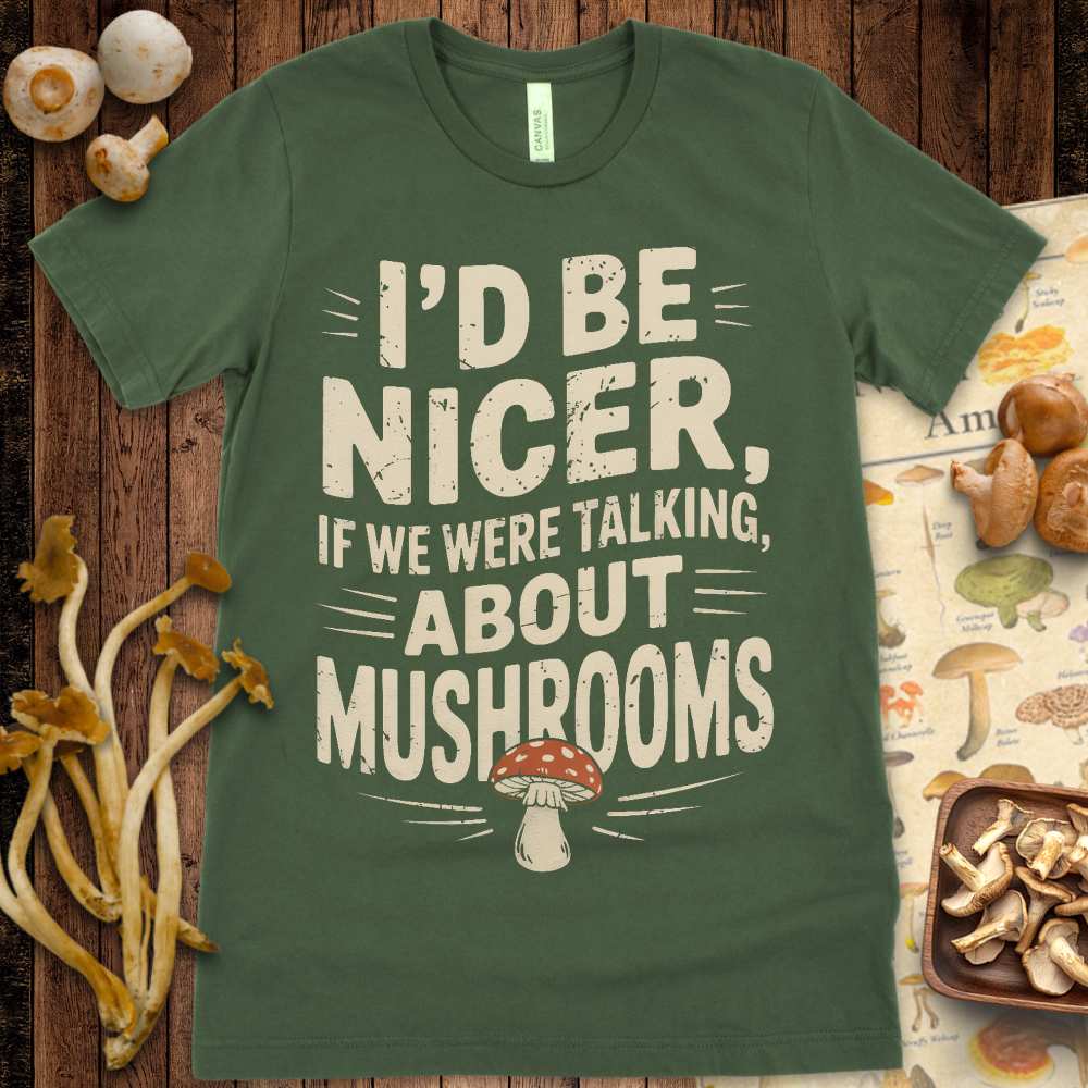 Talk Mushrooms Tee