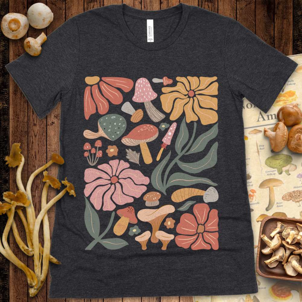 Boho Fungi N Fauna Tee