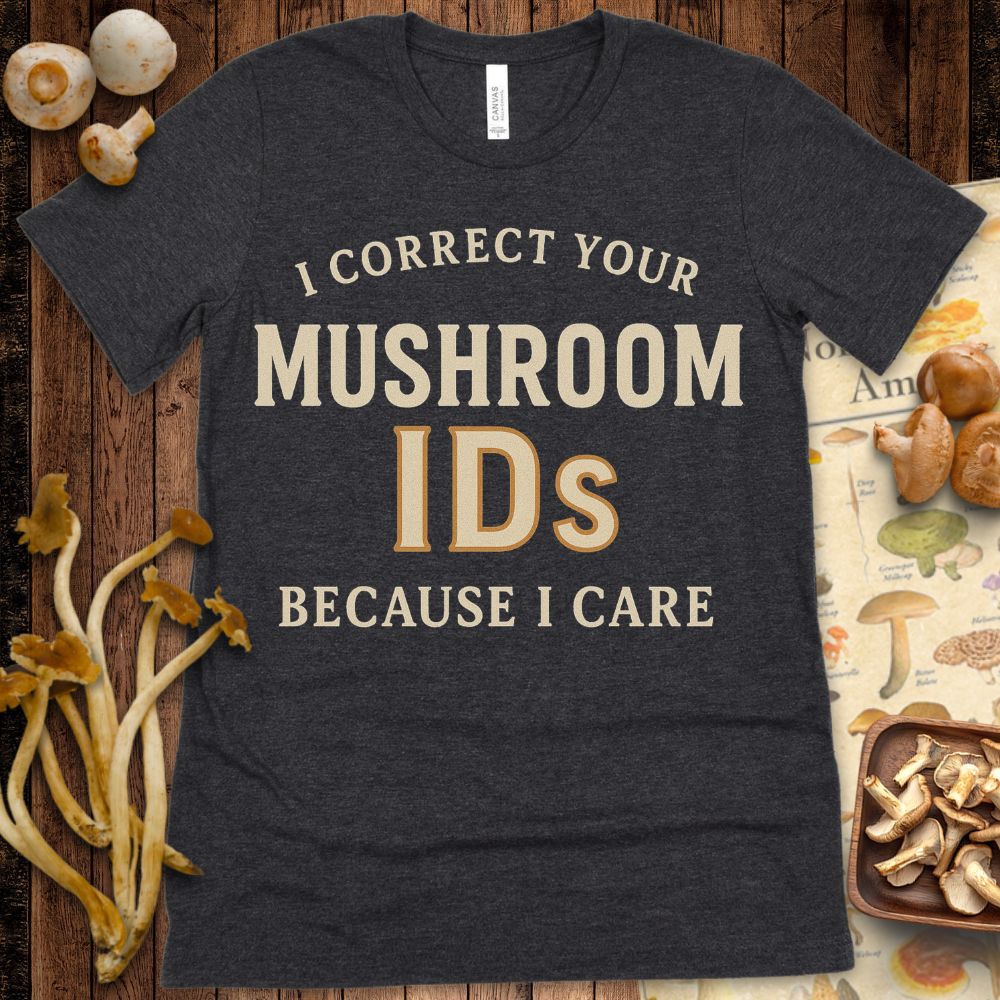 Mushroom ID Expert Tee