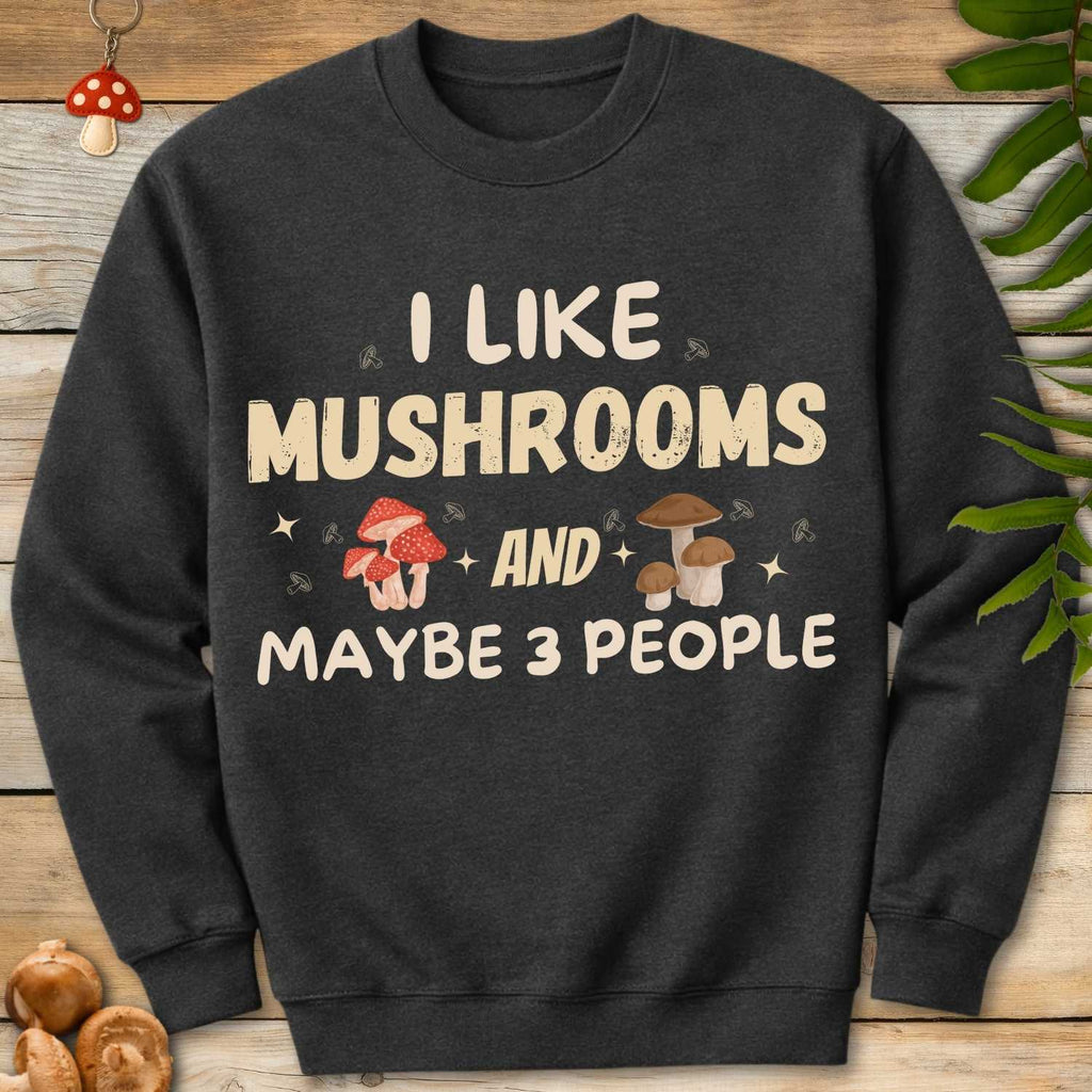 Mushroom & 3 Sweatshirt