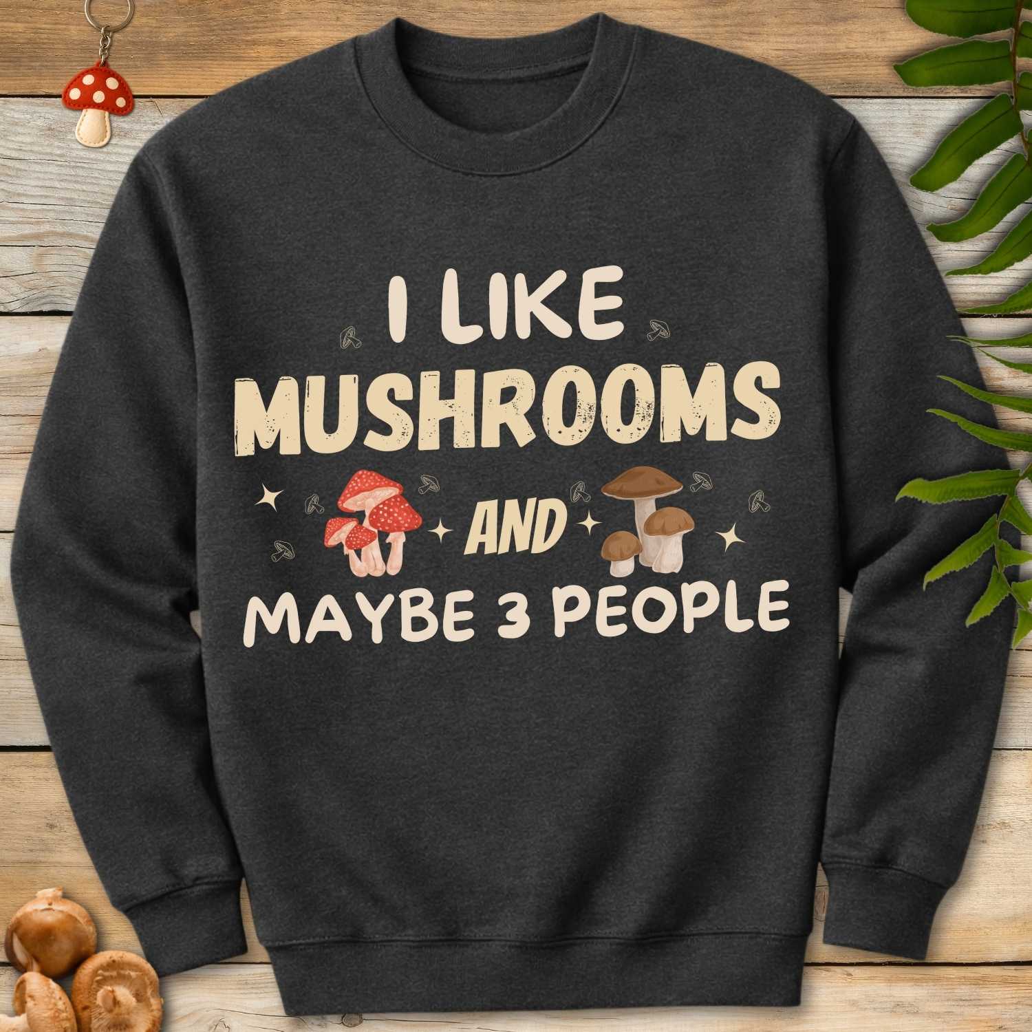 Mushroom & 3 Sweatshirt