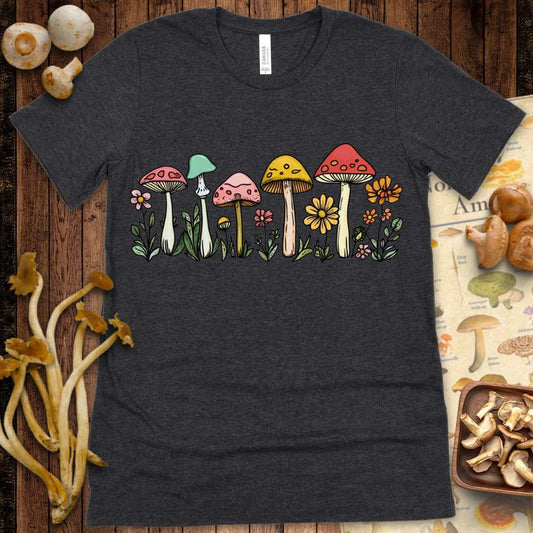 Fungi Summer Flowers Tee