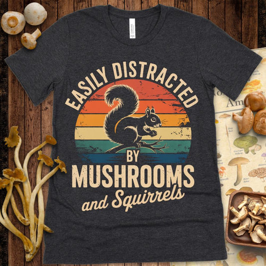 Mushroom Squirrel Tee