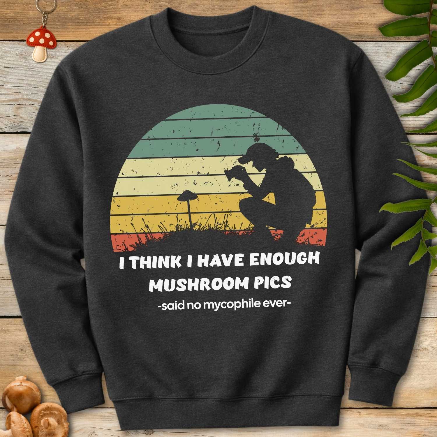 Mushroom Pics Sweatshirt