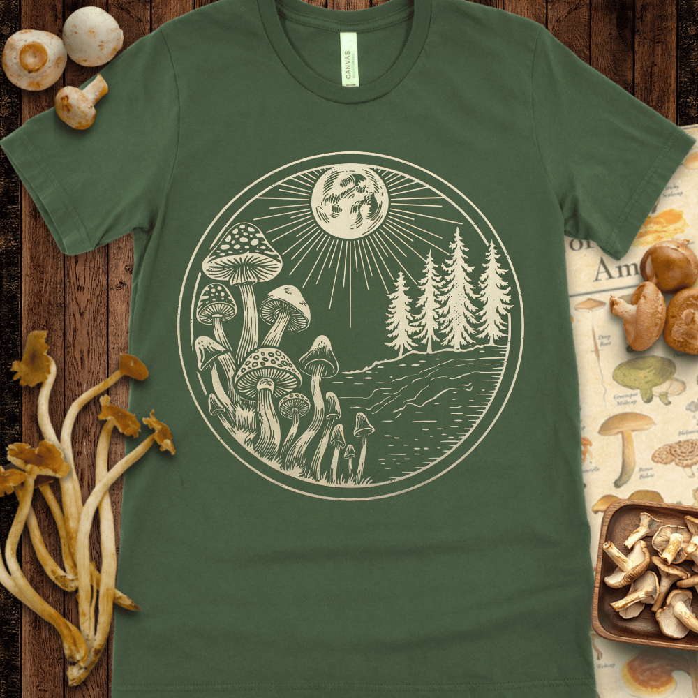 Moonlit Mycology Tee