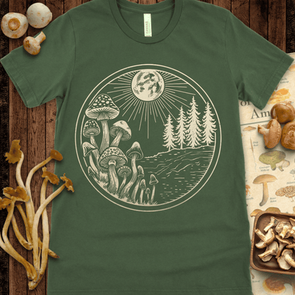 Moonlit Mycology Tee