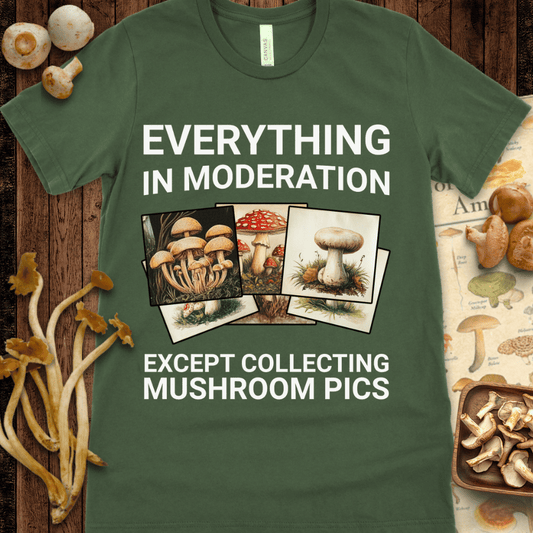 Mushroom Pics Tee