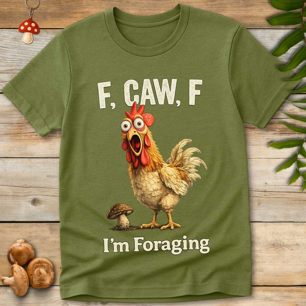 F, Caw Foraging Tee