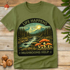 Mushrooms Help Tee