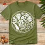 Wild Fungi Wreath Tee