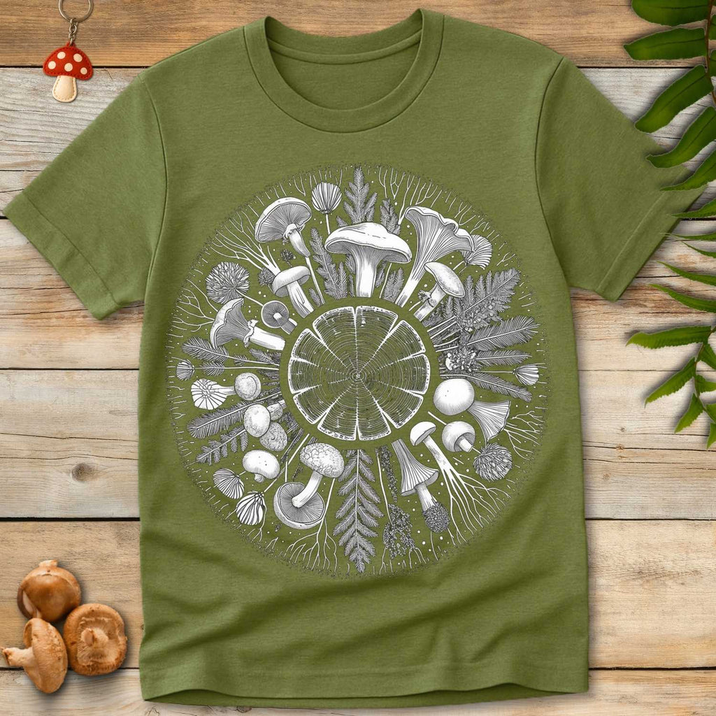 Fungal Wheel Tee