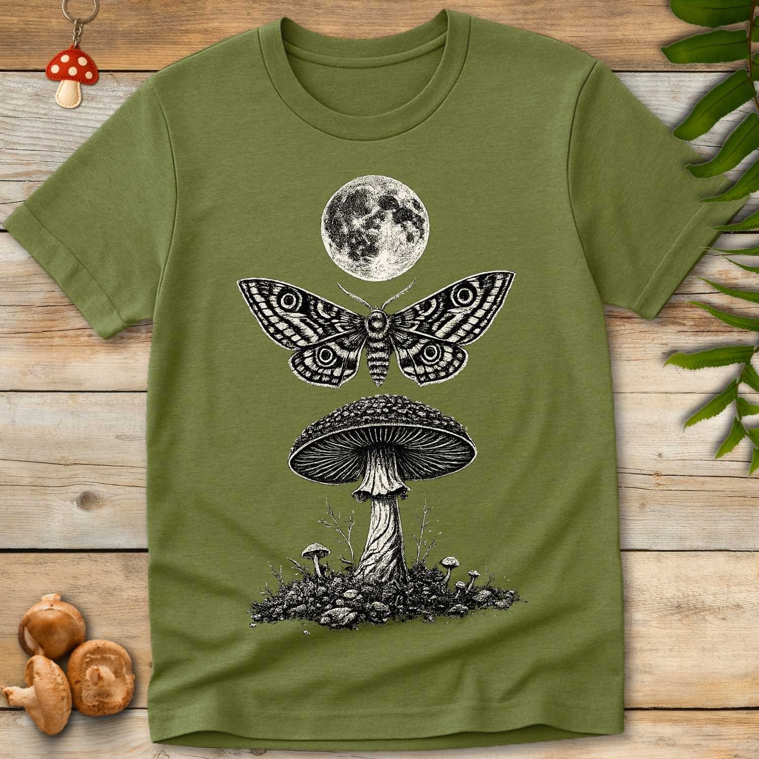 Moth Moonshroom Tee