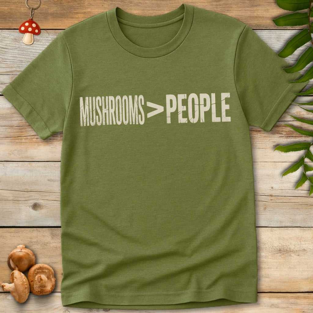 Mushroom Over People Tee