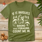 Biking Foraging Tee