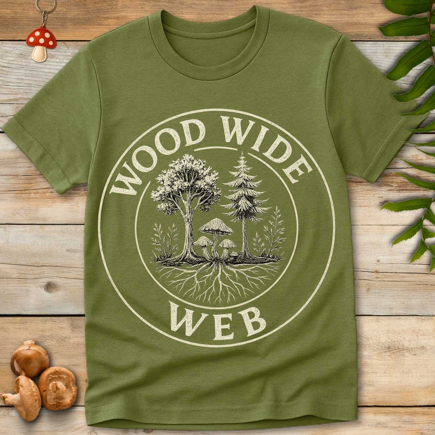 Wood Web Tee