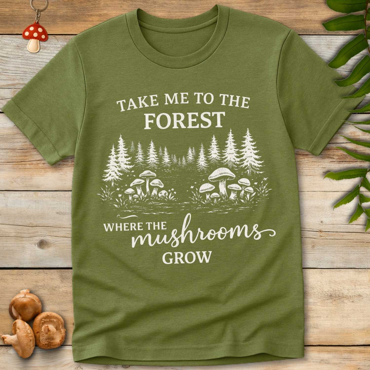 Forest Mushrooms Tee