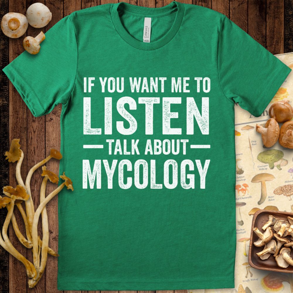 Mycology Talk Tee