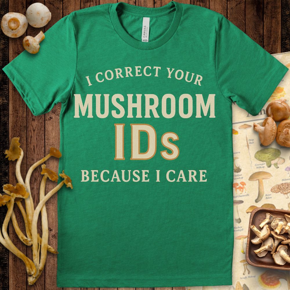 Mushroom ID Expert Tee