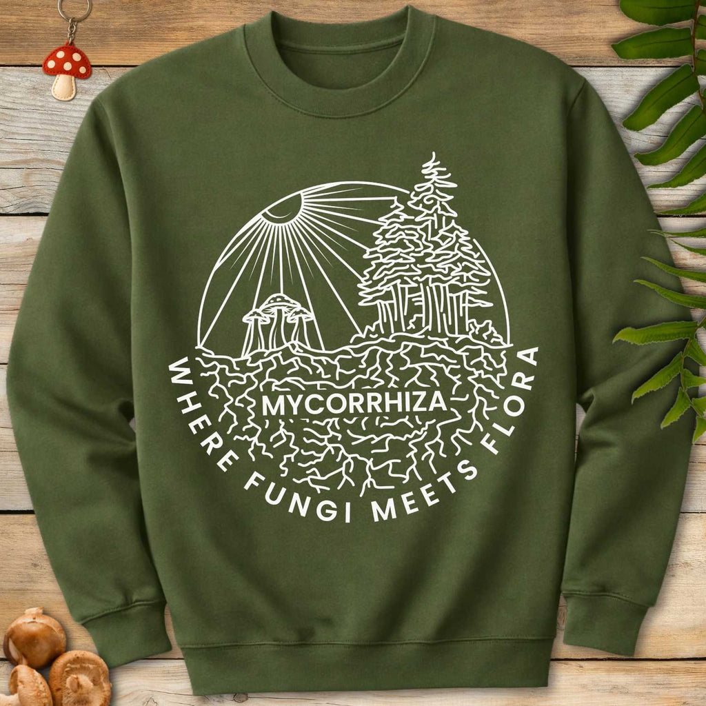 Mycorrhiza Fungi Sweatshirt