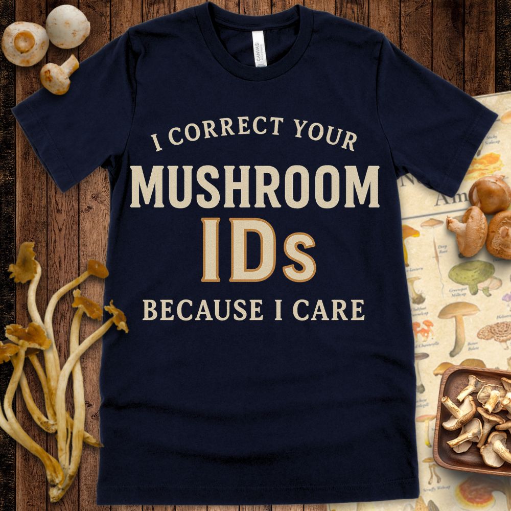 Mushroom ID Expert Tee