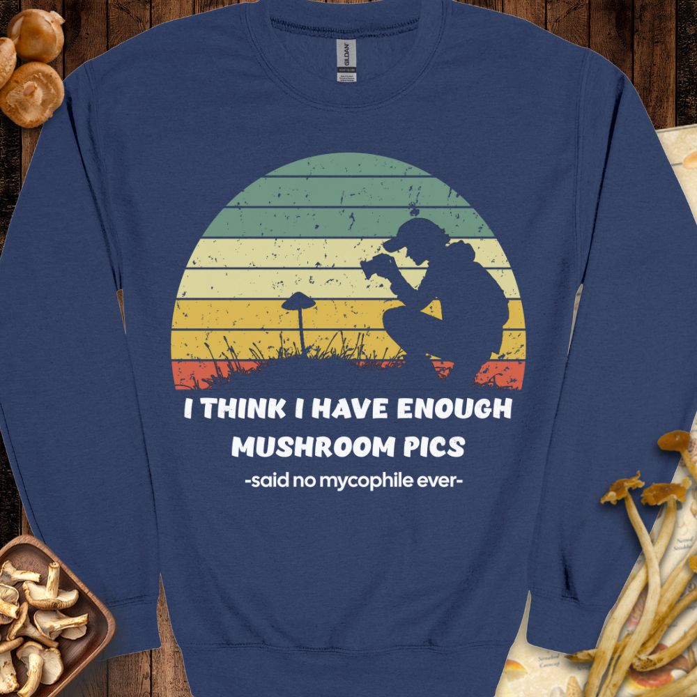 Mushroom Pics Sweatshirt