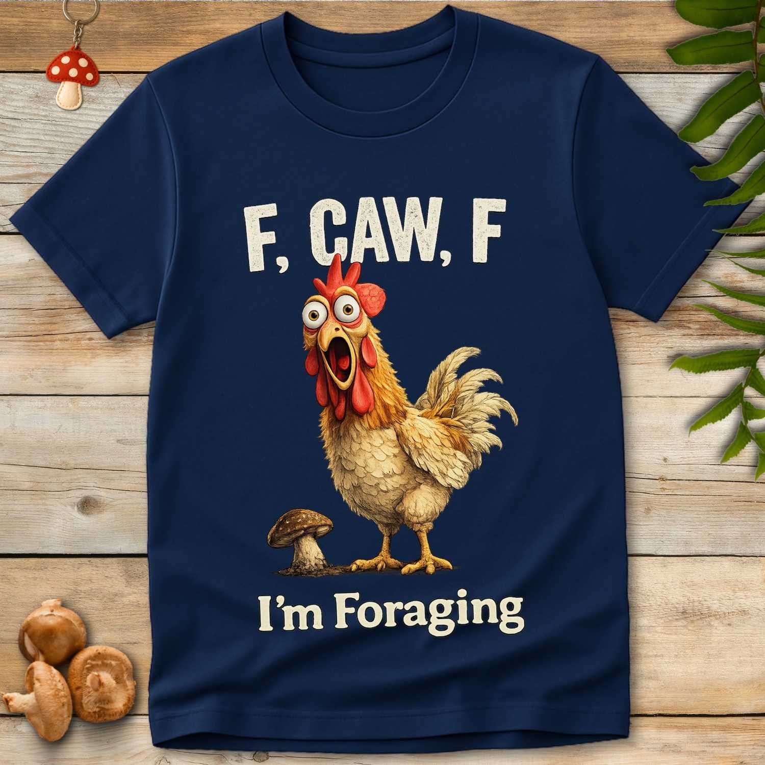 F, Caw Foraging Tee