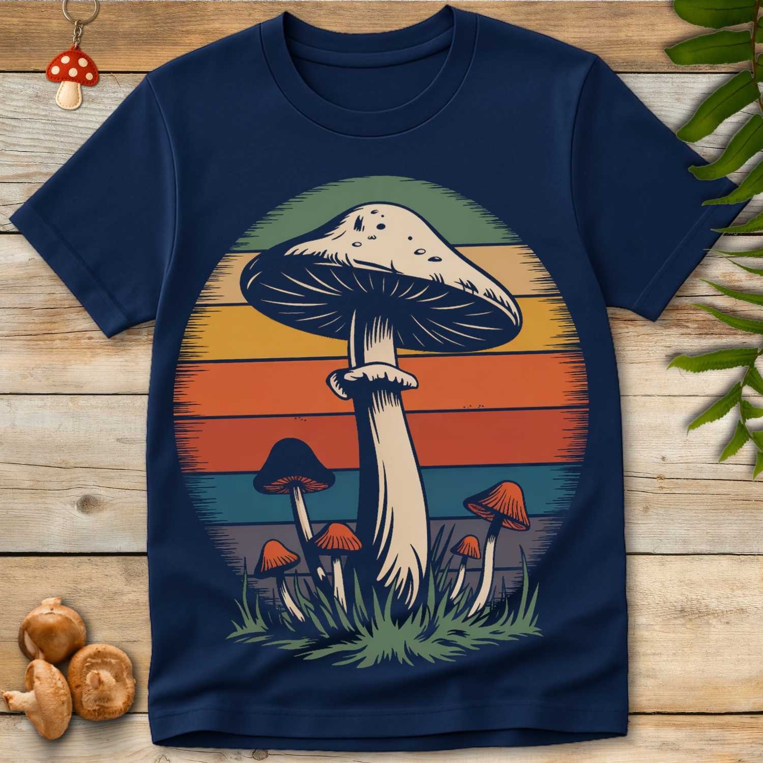 Retro Shroomscape Tee