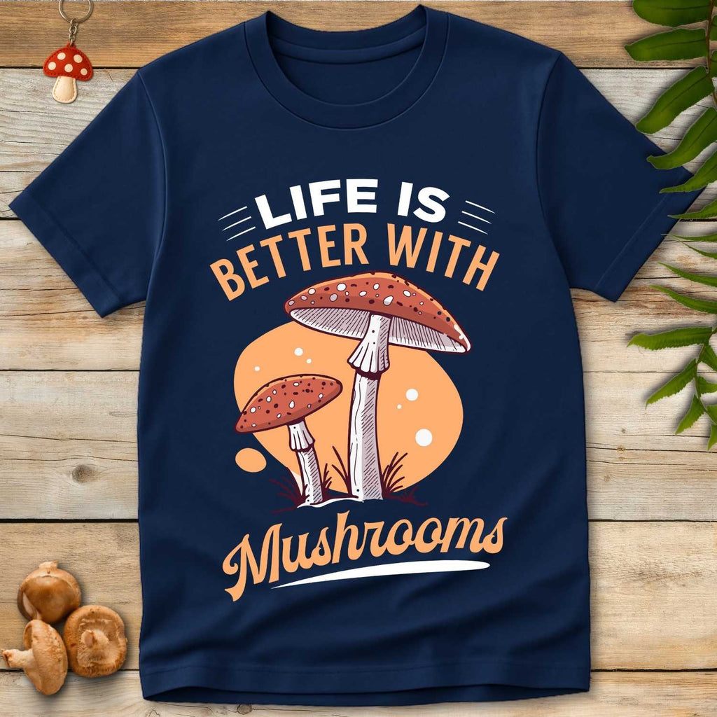 Life With Mushrooms Tee