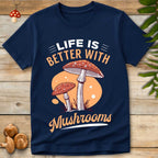 Life With Mushrooms Tee