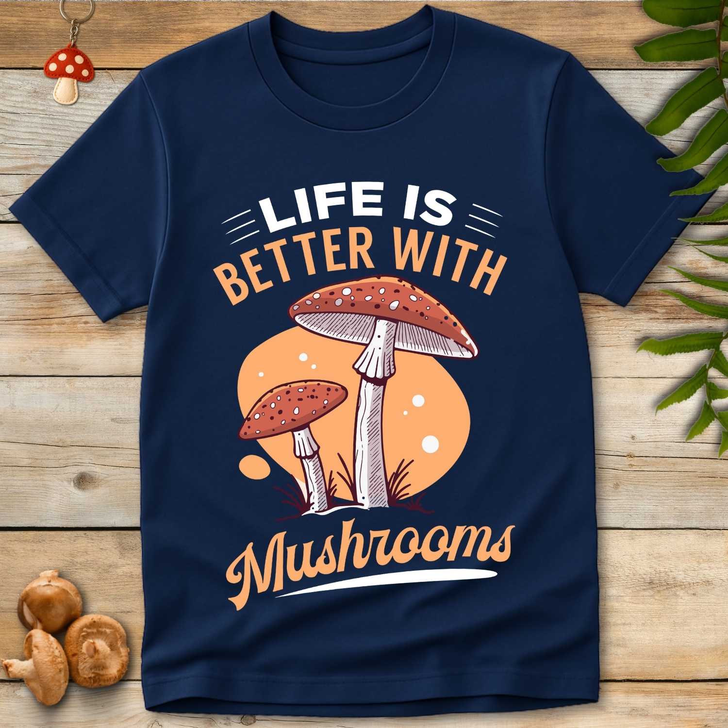 Life With Mushrooms Tee