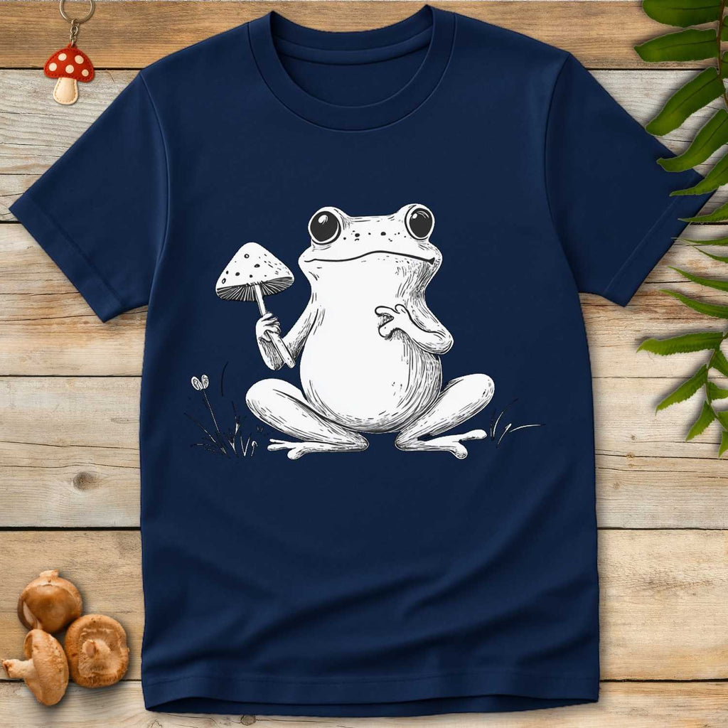 Fungi Frog White Tee