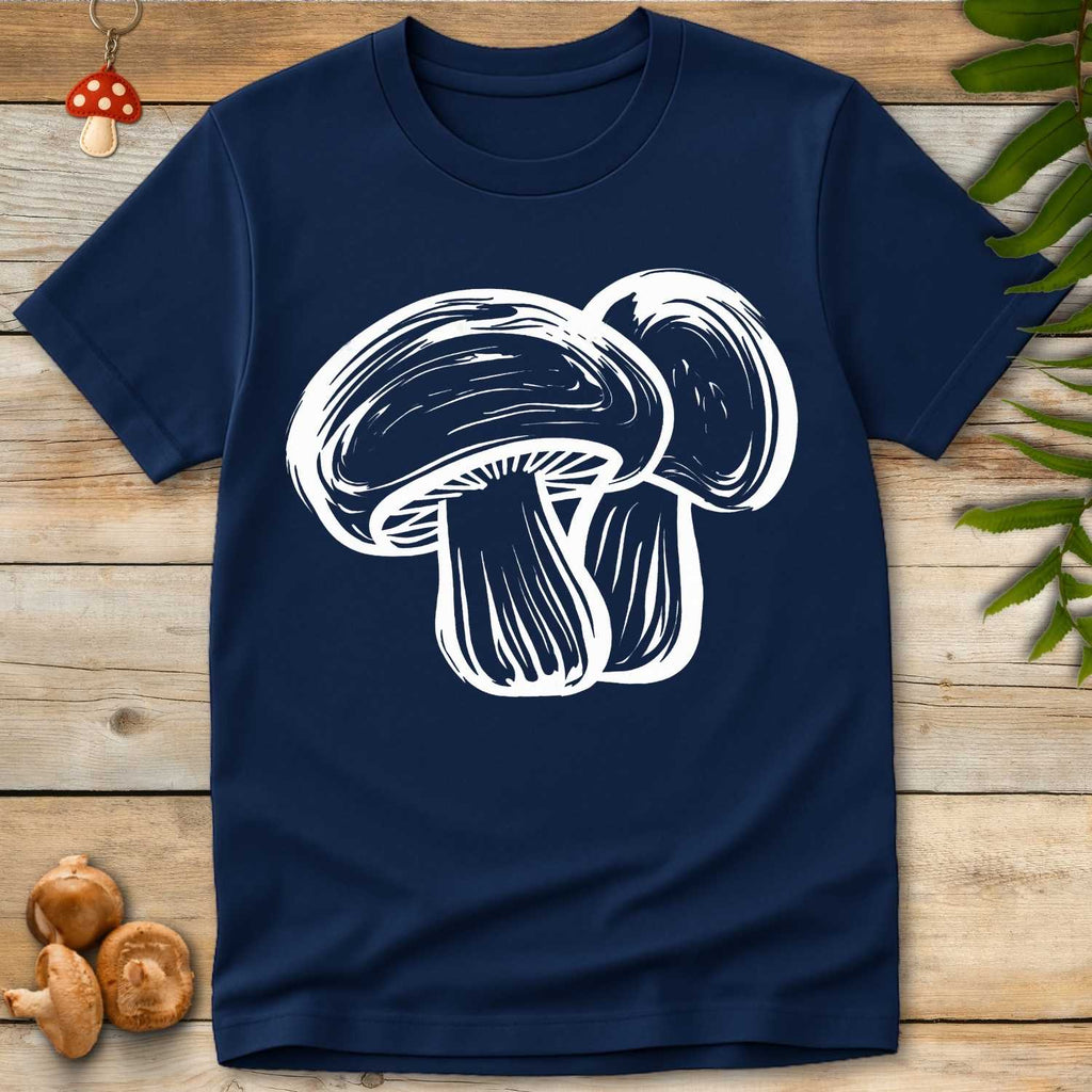 Brush Mushrooms Tee