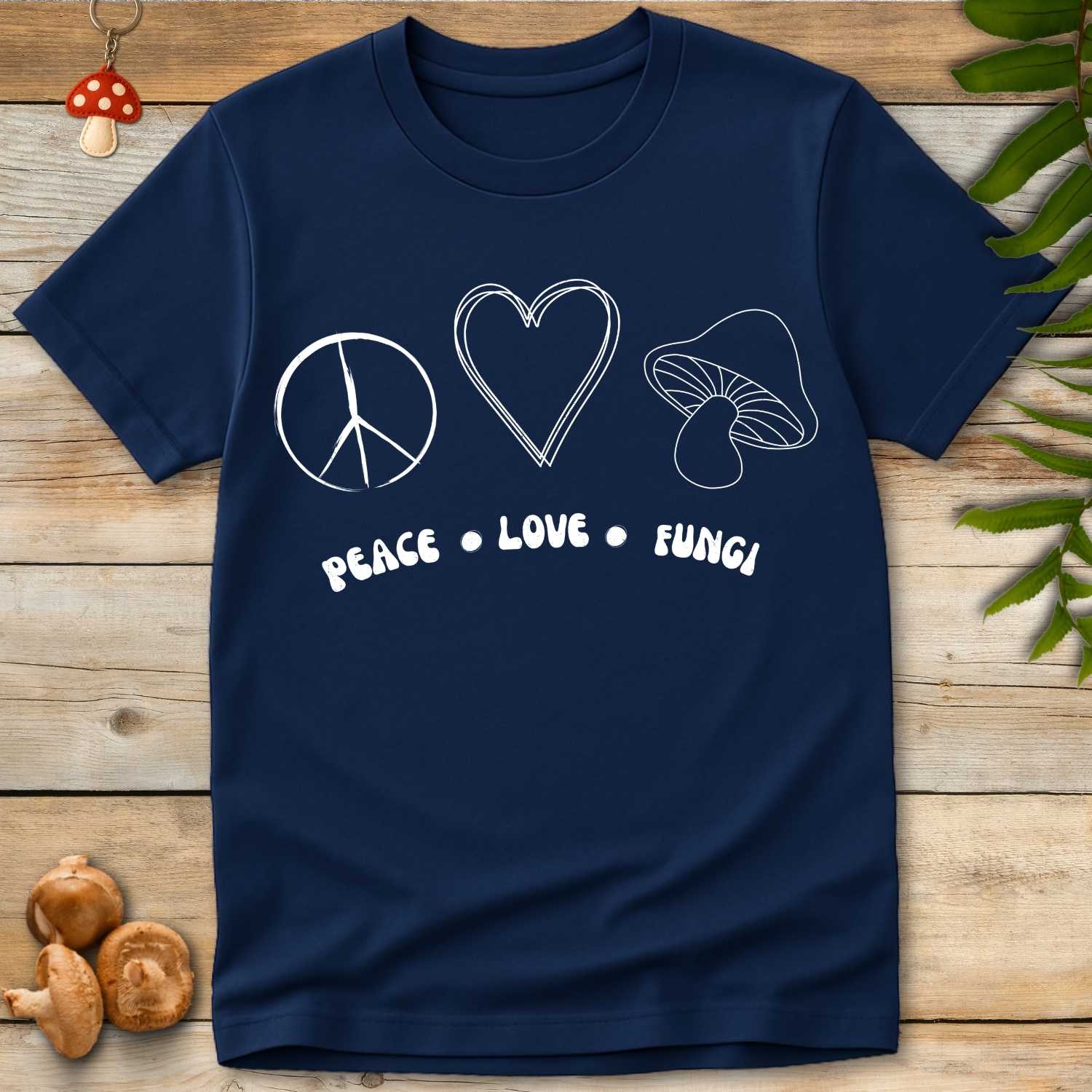 Peace Love Fungi Tee