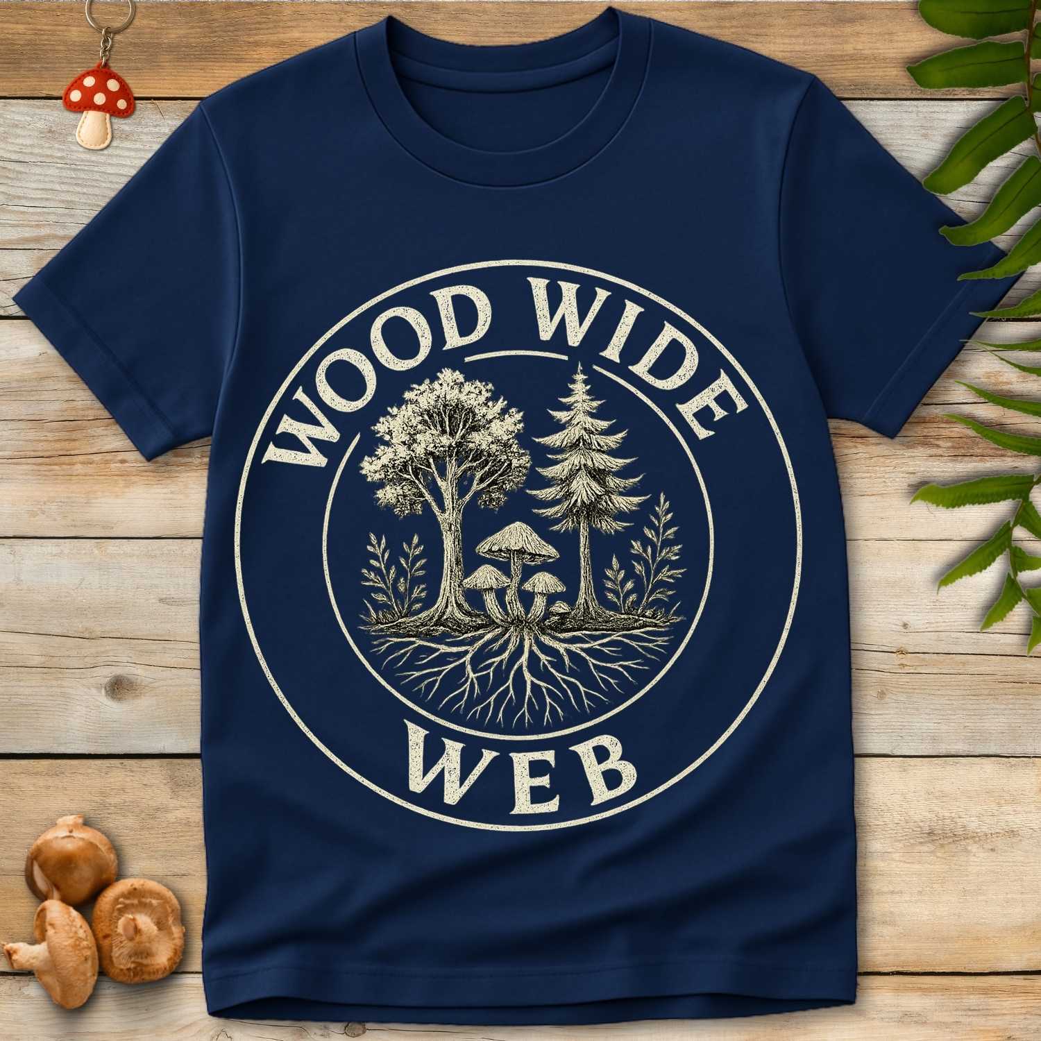 Wood Web Tee