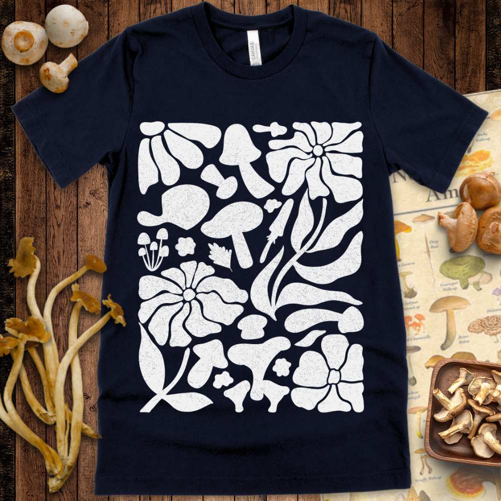 Fungi Flora Print Tee