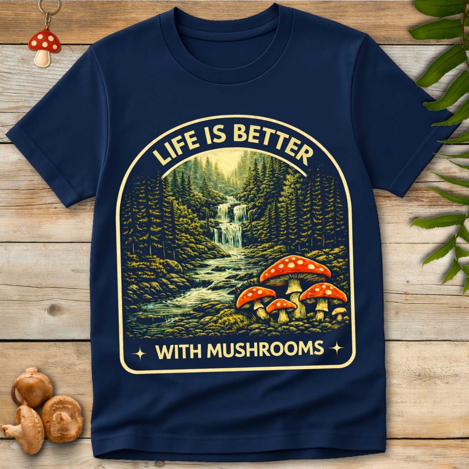 Better With Mushrooms Tee
