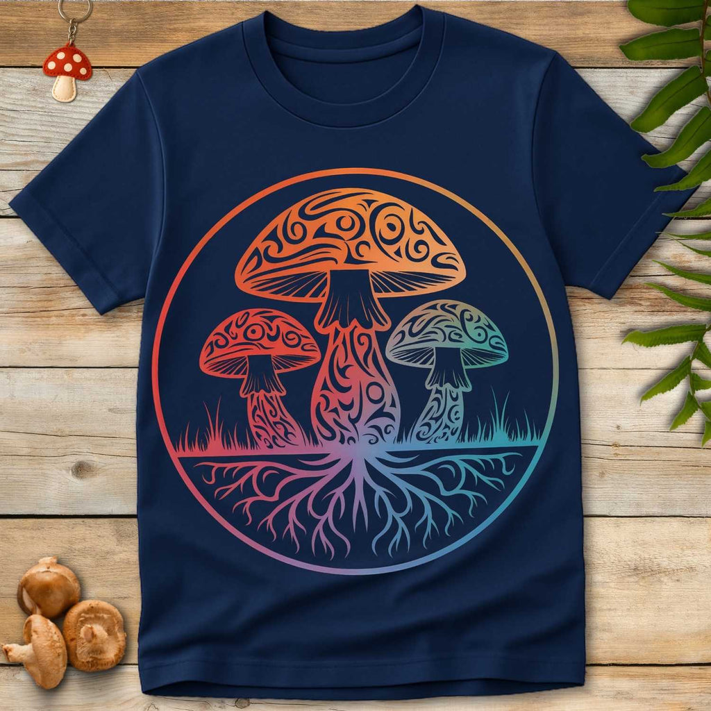 Tribal Fungi Colors Tee