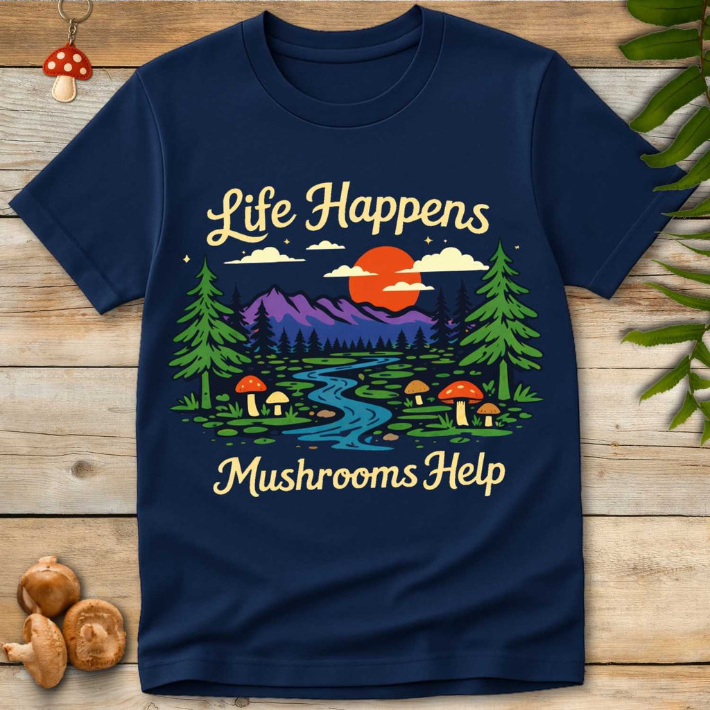 Mushroom Help Tee