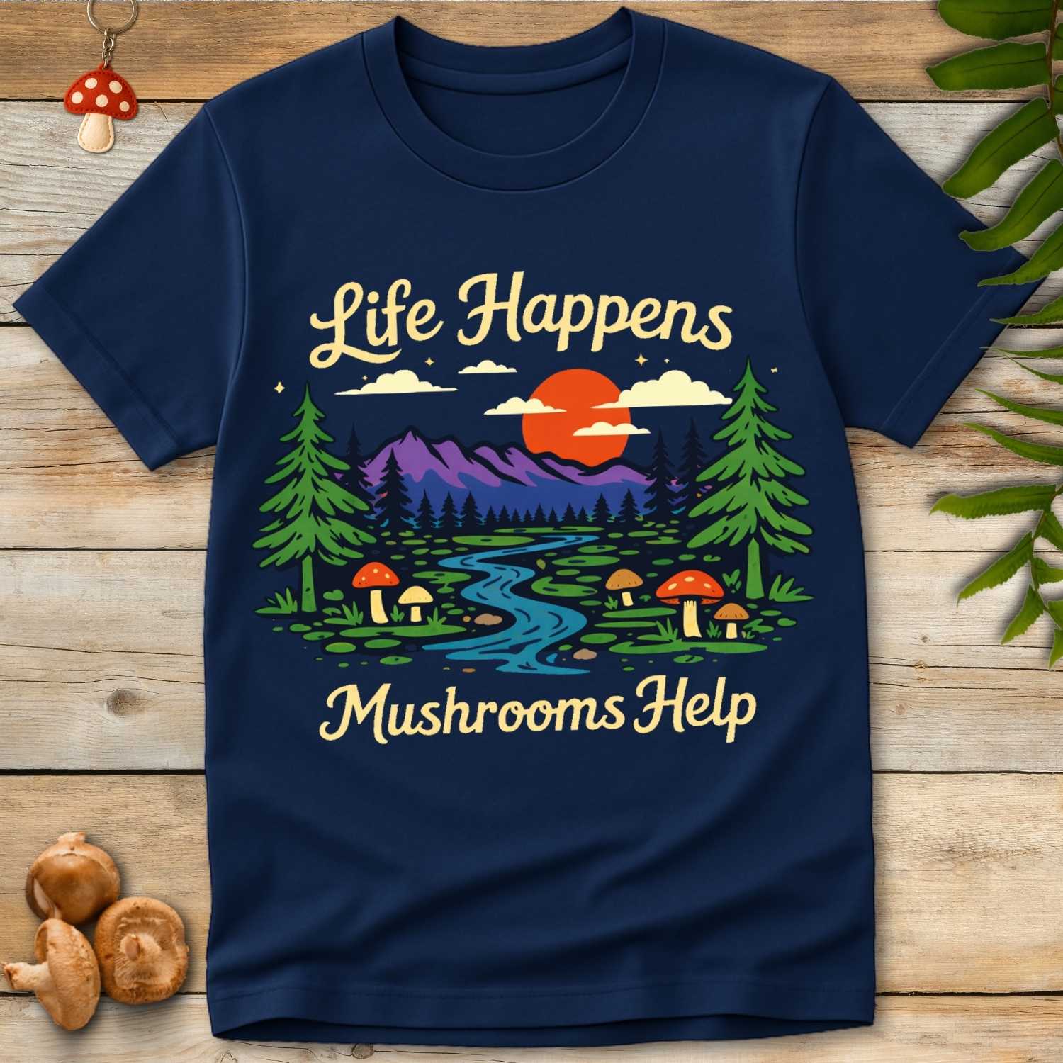 Mushroom Help Tee