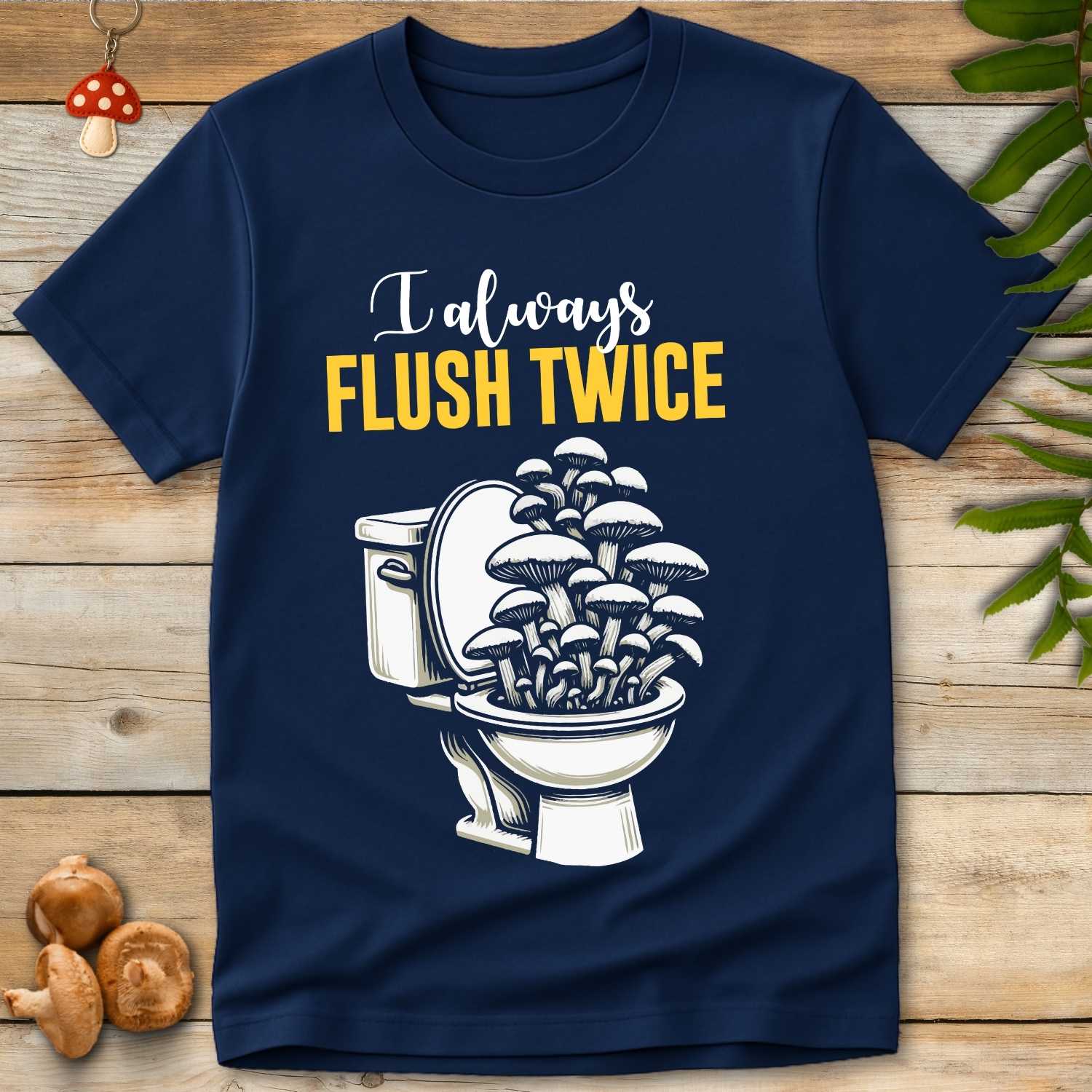 Flush Twice Harvest Tee