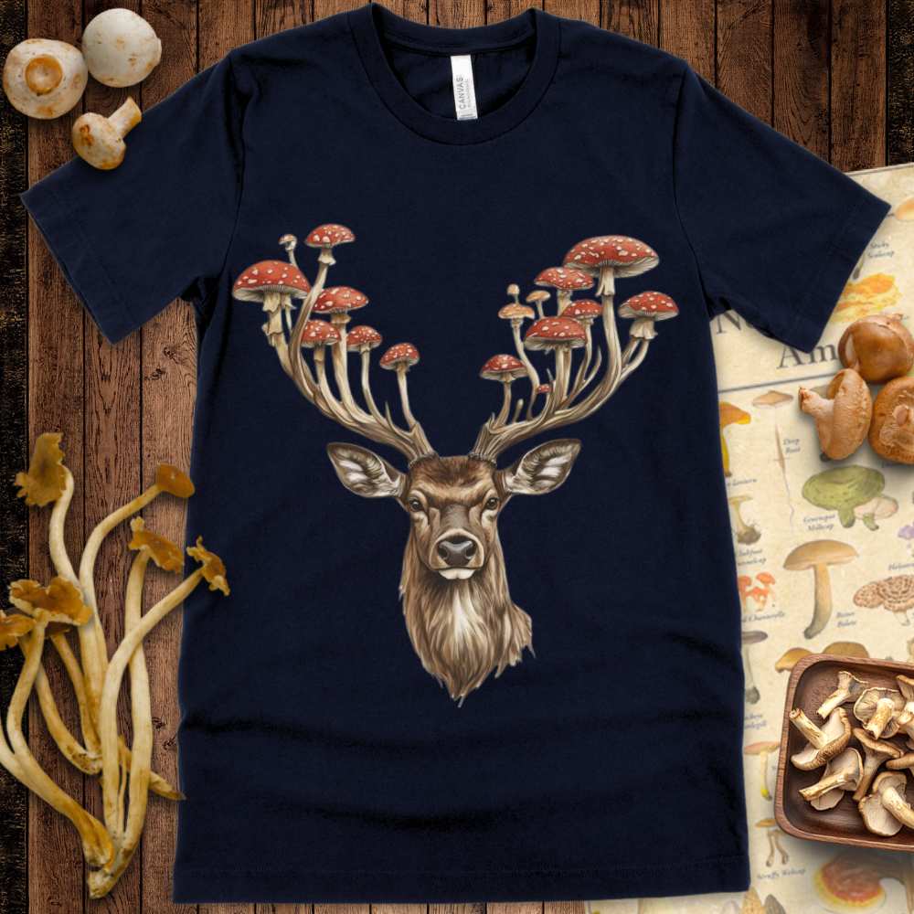 Stagshroom Antlers Tee