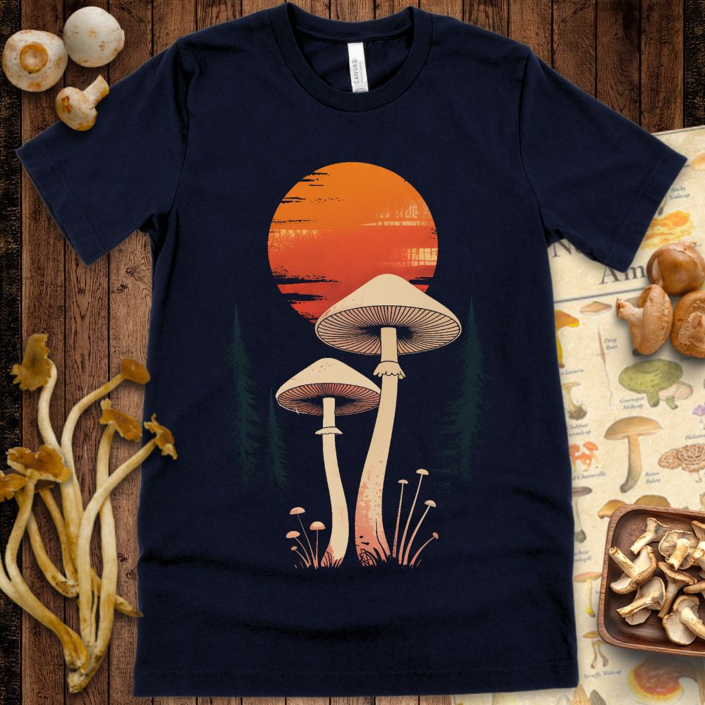Sunset Spore Scene Tee